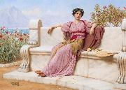 John William Godward Tranquillity china oil painting artist